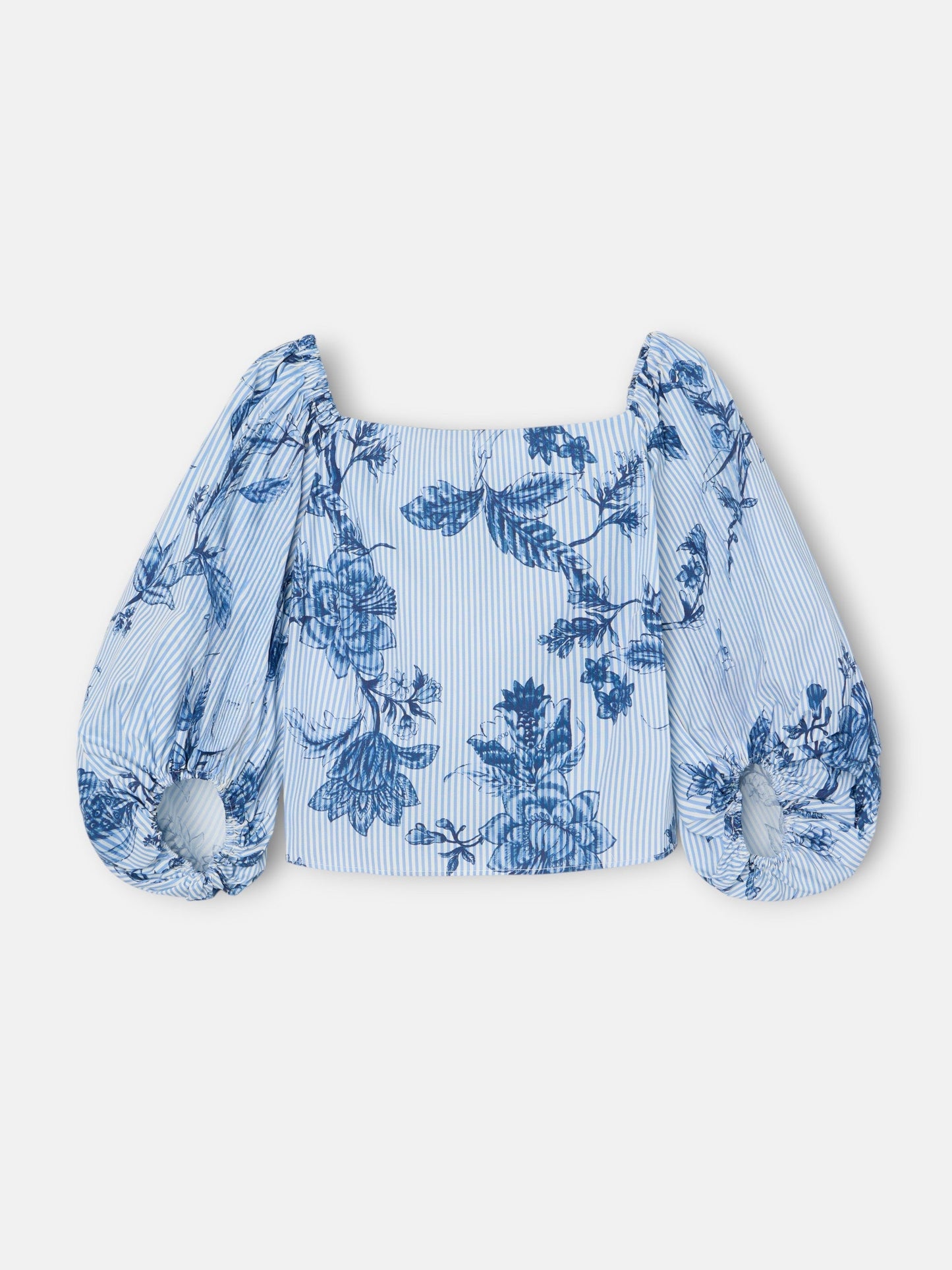 Toile Off-Shoulder Skirt Set